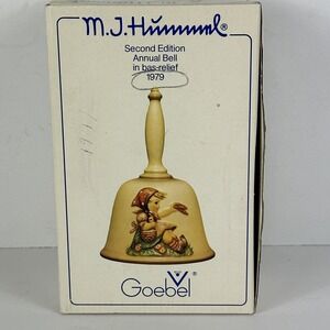 MJ‎ Hummel Second Edition Annual Bell 1979 Goebel - #93 IN BAS-RELIEF GERMANY